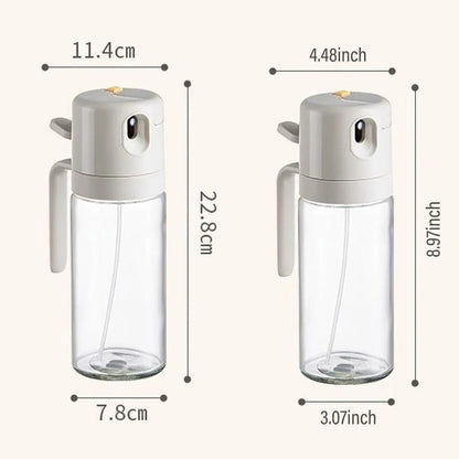 2 in1 Olive Oil Sprayer Dispenser Cooking Baking BBQ Spray Bottle Kitchen Tool V528-OILCAN-1PC-994817