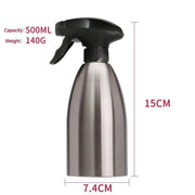 500ml Stainless Steel Cooking Oil Spray Bottle for BBQ and Kitchen Use V528-OILSPRAYCAN-641542