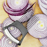 Food Slice Assistant Onion Slicer Cutter Fish Meat Potato Vegetable Holder Tool V528-ONIONCHA-6443141