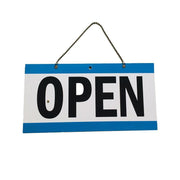 Open Closed Sign with Will Return Clock for Business Shops and Home Use 29x15cm V528-OPEN-CLOSED-327420