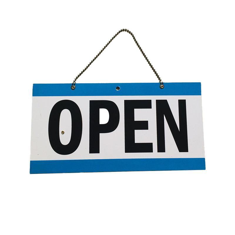 Open Closed Sign with Will Return Clock for Business Shops and Home Use 29x15cm V528-OPEN-CLOSED-327420