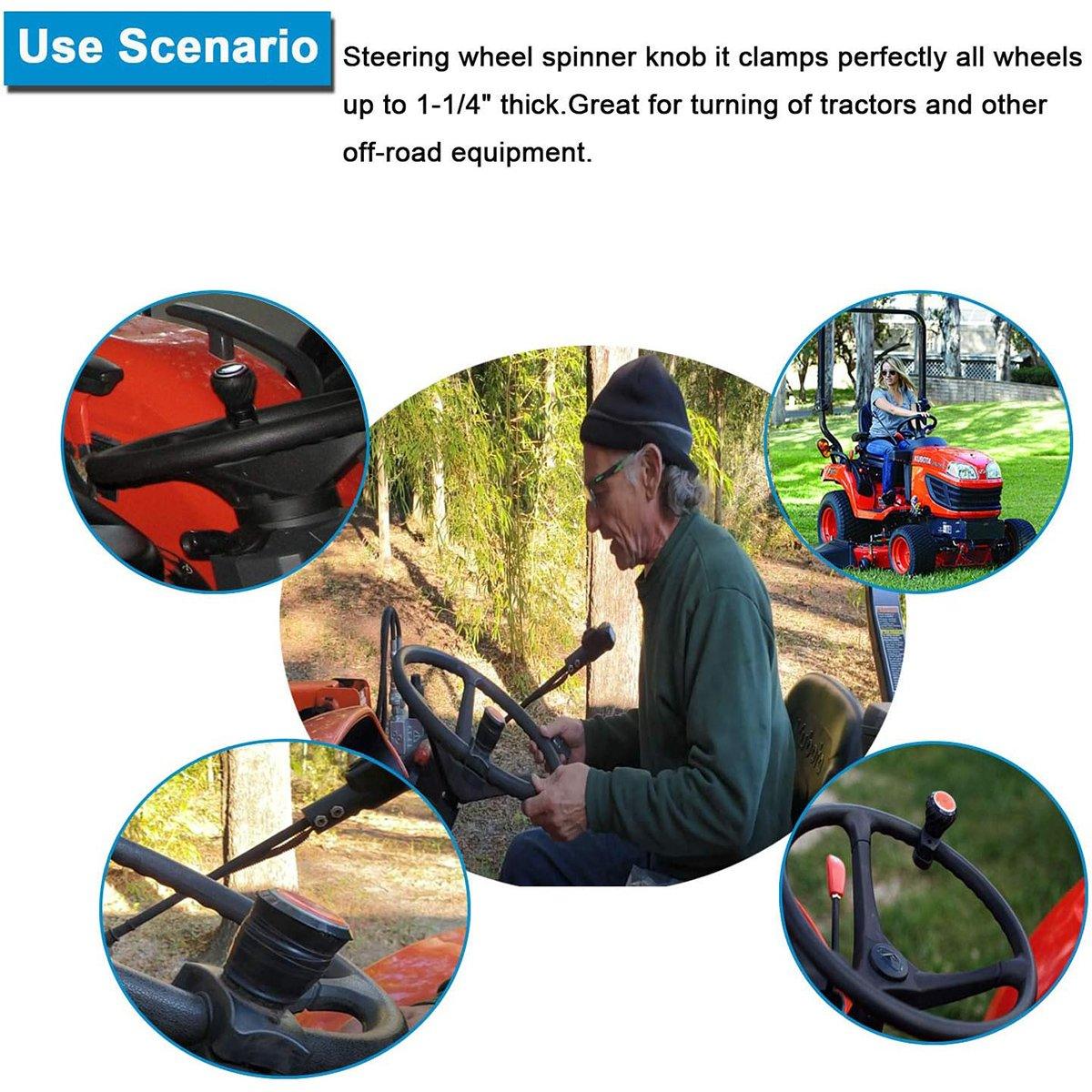 Car Steering Wheel Opening Aid Grip Tool Easy Access Helper Device for Vehicle V528-OPENING-AID-886425
