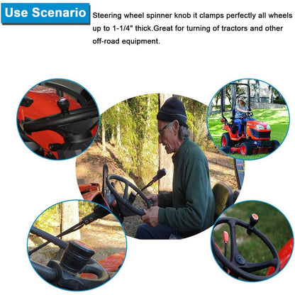 Car Steering Wheel Opening Aid Grip Tool Easy Access Helper Device for Vehicle V528-OPENING-AID-886425