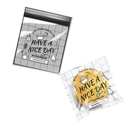500 Pack Self Adhesive Cookie Packaging Bags Vibrant Designs OPP Material - Happy Everyday 14*14*3cm V528-OPP-500PCS-KLMYT-14-14-3-452238