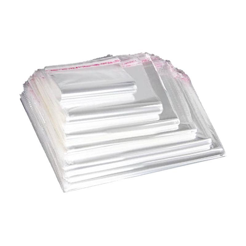 100Pcs Self-Adhesive Clear Opp Cellophane Bags with Air Hole - 8*10+3cm V528-OPP-5S-8-103-100PCS-724664