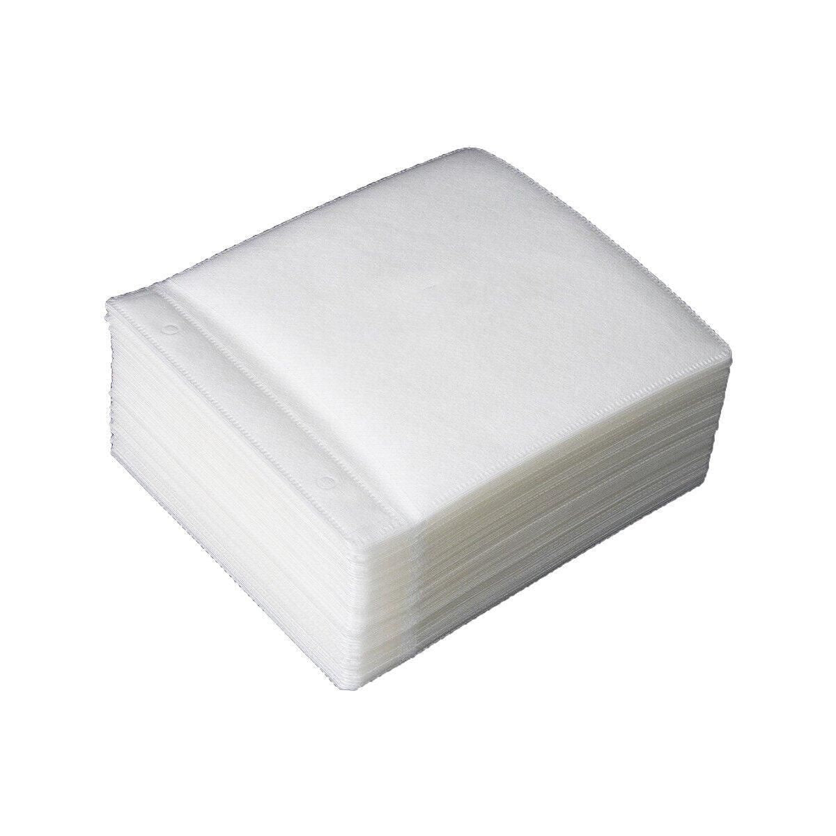 100X Premium Color Mixing CD DVD Double Sided Plastic Sleeves Holds 2 discs Storage Bag V528-OPTICAL-DISK-HOLDER-100PCS-359886