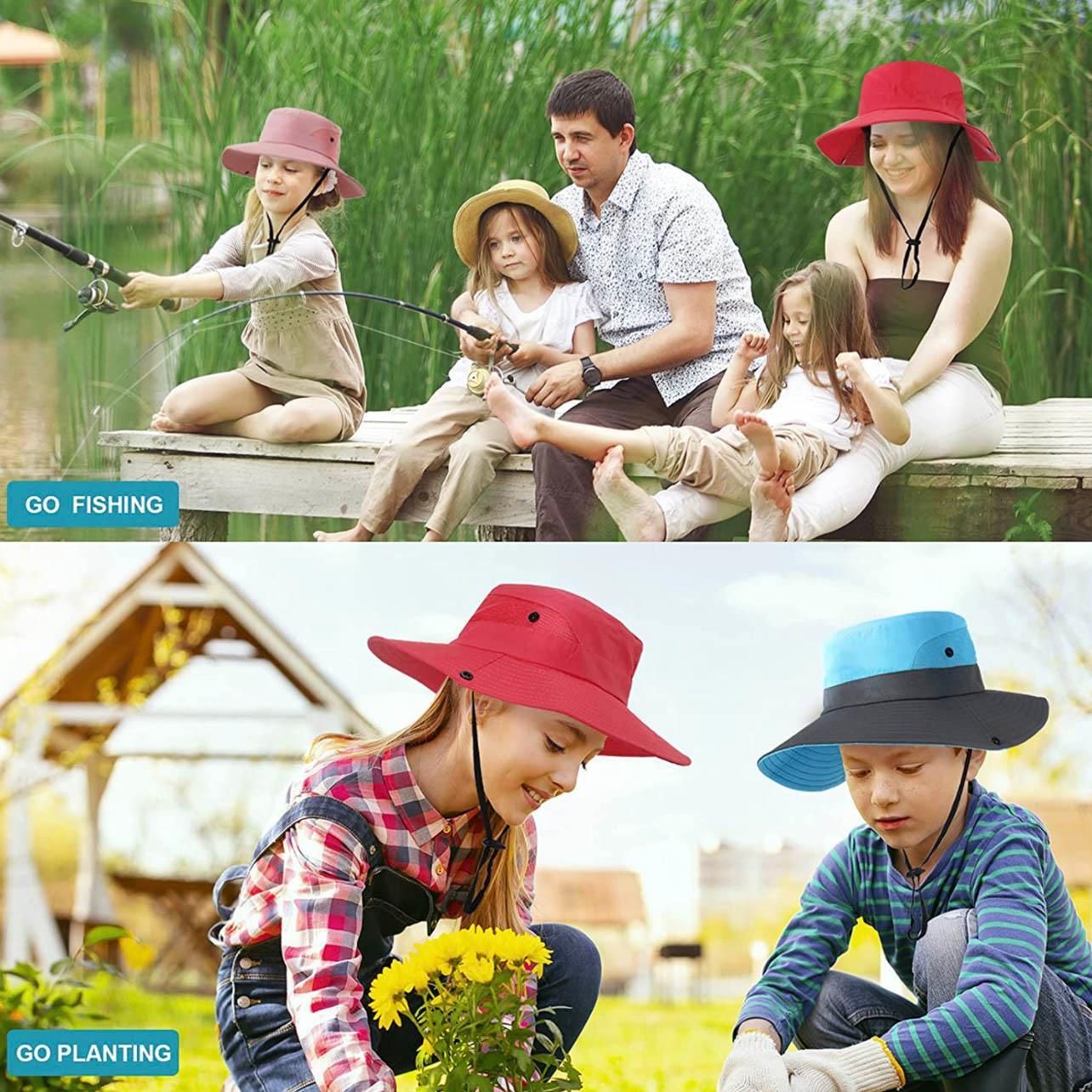 Women Wide Brim Ponytail Hat Sun Protect Visor Summer Beach Cap Anti Uv Floppy - Orange V528-ORCOLOUR-ORANGE91115