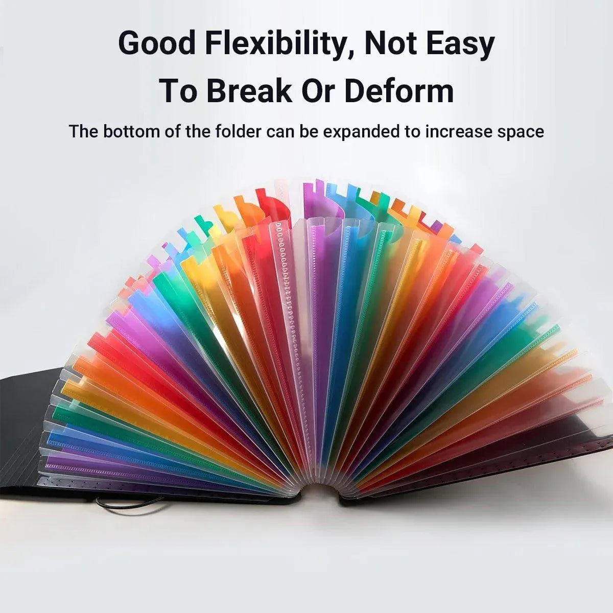 A4 Document Organiser 25 Compartments Multilayer Folder Office File Storage V528-ORGAN-BAG-25-6-112630
