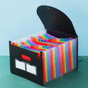 A4 Document Organiser 25 Compartments Multilayer Folder Office File Storage V528-ORGAN-BAG-25-6-112630