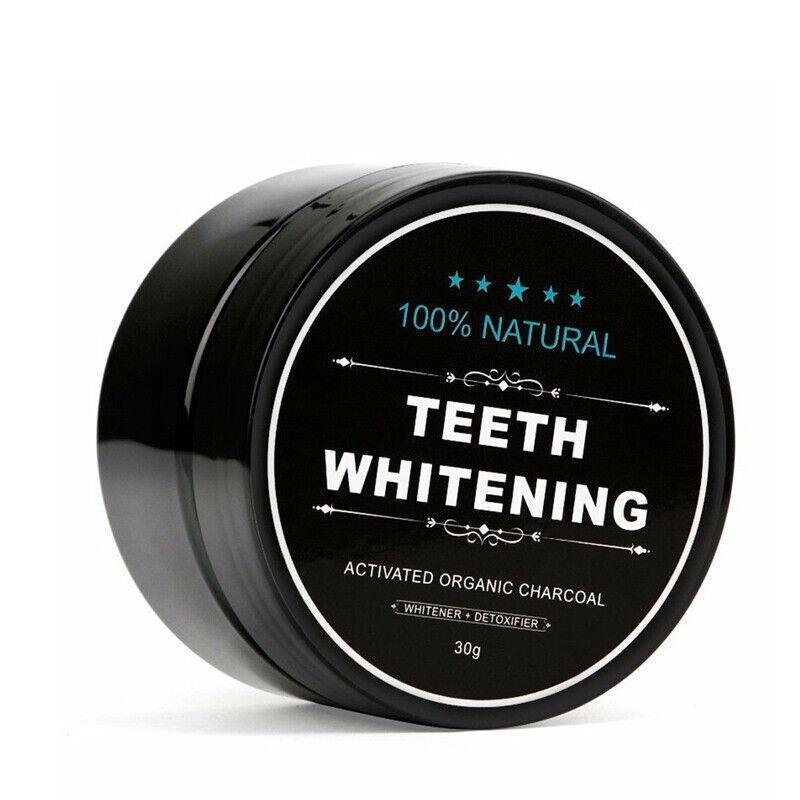 Carbon Coco Organic Teeth Whitening Powder Coconut Charcoal Tooth Polish White V528-ORGANICTEETHWHITENING-521708