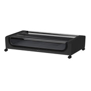 Under Bed Storage Rack Square Design with Wheels Rolling Trolley Box for Home - Black V528-ORGANIZER-BLACK-SINGLE-746920
