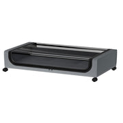 Under Bed Storage Rack Square Design with Wheels Rolling Trolley Box for Home - Black V528-ORGANIZER-BLACK-SINGLE-746920