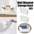 2PCS Wall Mounted Storage Rack Kitchen Bathroom Cabinet Door Sundries Holder V528-ORGANIZING-BOX-2PCS-555965