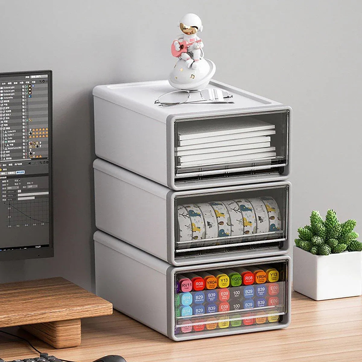 Desktop Stationery Organizer Storage Box for Office Supplies Desk Organization V528-ORGANIZING-BOX-682647