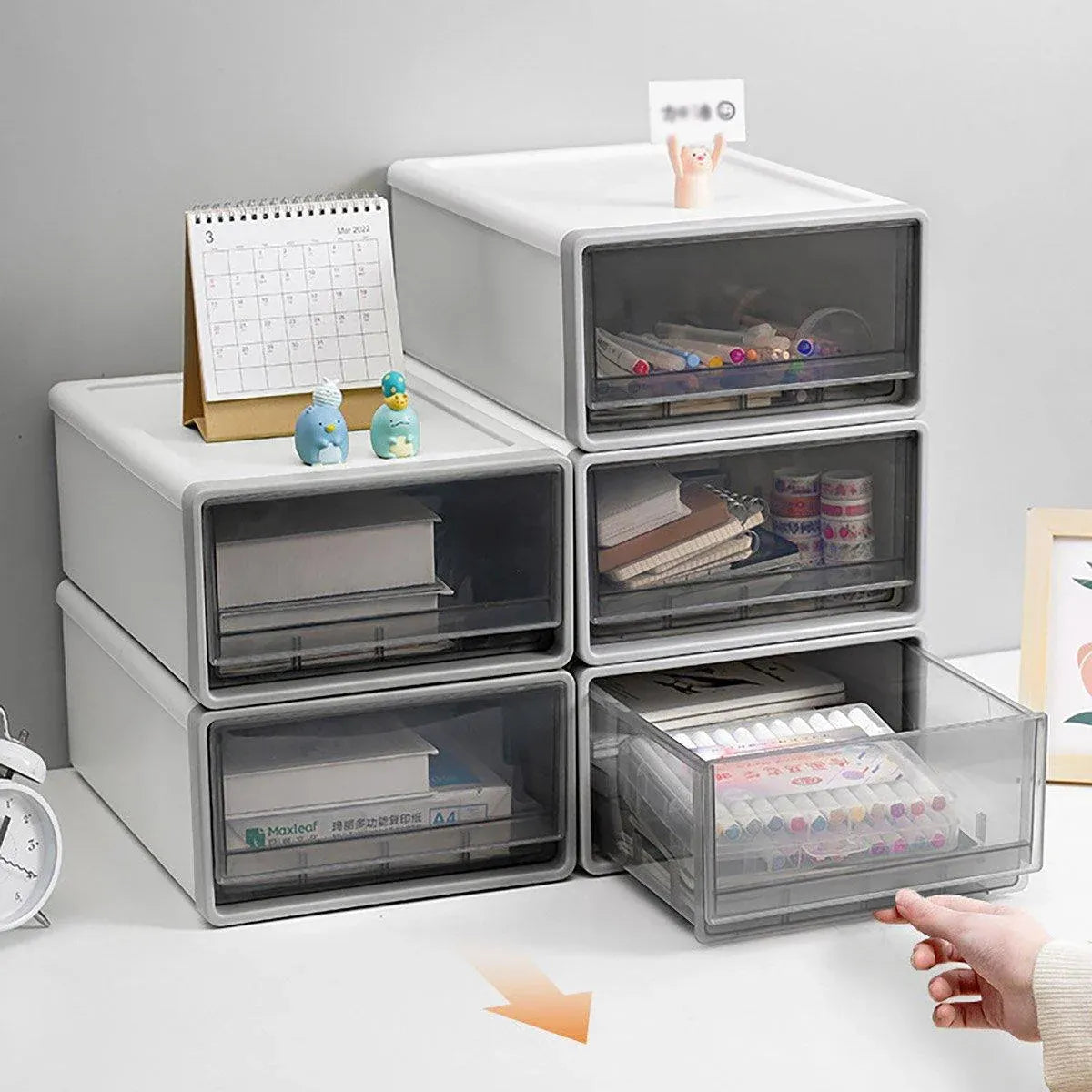 Desktop Stationery Organizer Storage Box for Office Supplies Desk Organization V528-ORGANIZING-BOX-682647