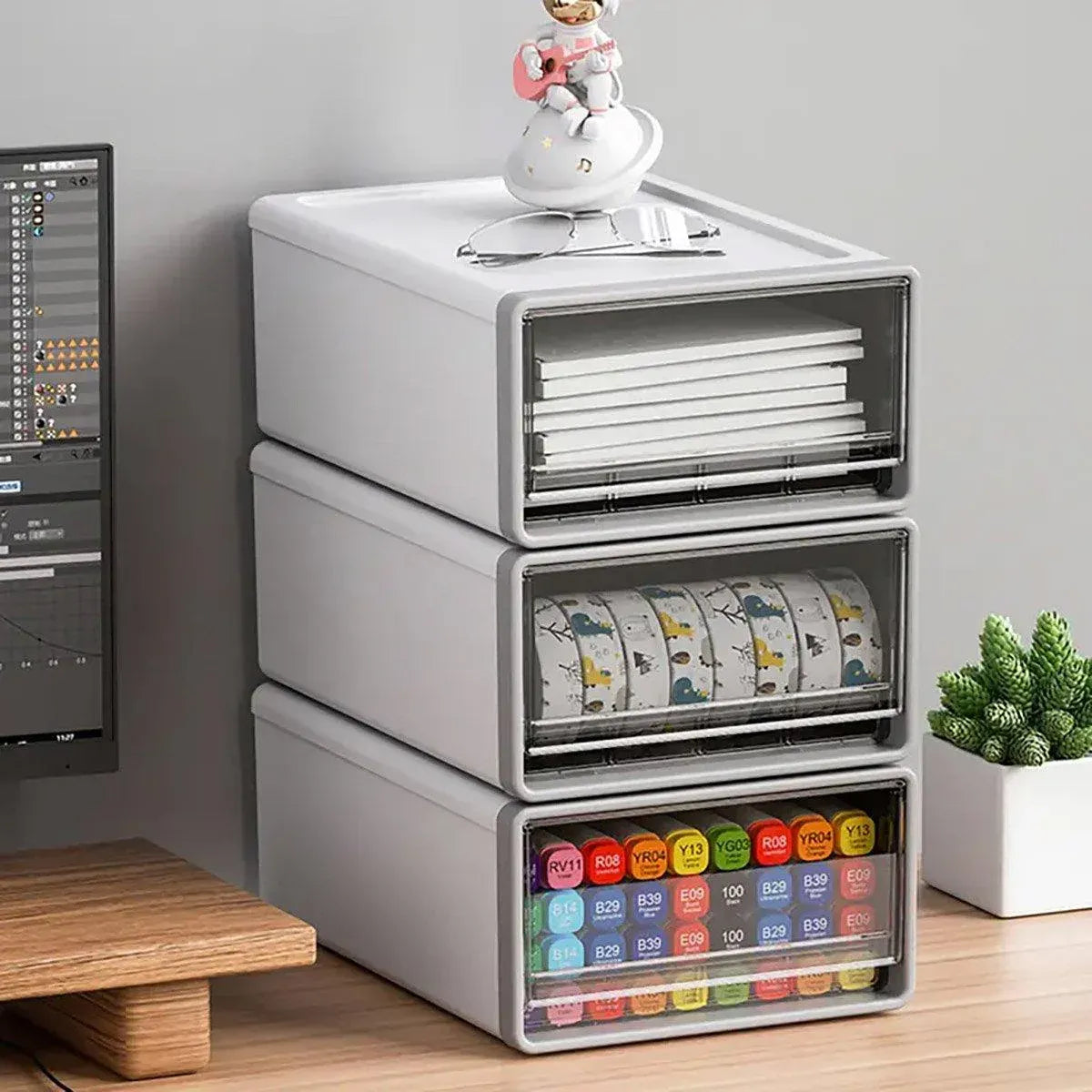 Desktop Stationery Organizer Storage Box for Office Supplies Desk Organization V528-ORGANIZING-BOX-682647