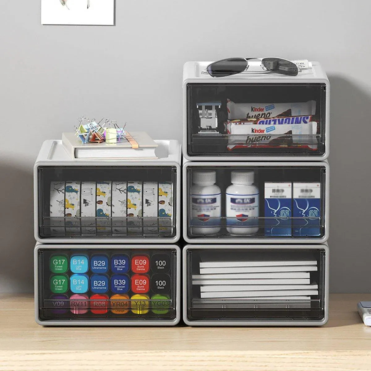 Desktop Stationery Organizer Storage Box for Office Supplies Desk Organization V528-ORGANIZING-BOX-682647