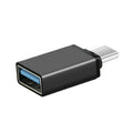 USB Type-C to USB 3.0 Adapter OTG Converter for Phone Tablet Laptop - Black V528-OTGADAPTER-BLACK-334525