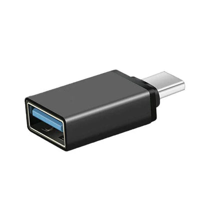 USB Type-C to USB 3.0 Adapter OTG Converter for Phone Tablet Laptop - Black V528-OTGADAPTER-BLACK-334525