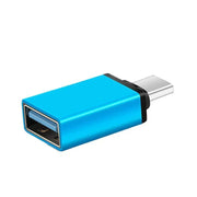 USB Type-C to USB 3.0 Adapter OTG Converter for Phone Tablet Laptop - Blue V528-OTGADAPTER-BLUE-284066