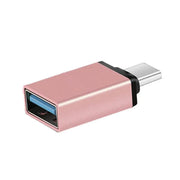 USB Type-C to USB 3.0 Adapter OTG Converter for Phone Tablet Laptop - Rose Gold V528-OTGADAPTER-PINK-543154
