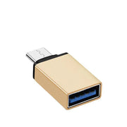 USB Type-C to USB 3.0 Adapter OTG Converter for Phone Tablet Laptop - Silver V528-OTGADAPTER-SILVER-179752