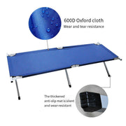 Portable Lightweight Folding Aluminum Camping Bed Ultra Light Outdoor Camp Bed - Green V528-OUTDOOR-FOLDING-BED-GREEN-549898