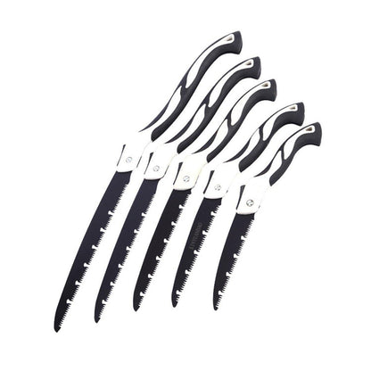 Folding Outdoor Hand Saw Portable Quick Cutting Pruning Garden Tree Logging Tool - 300mm V528-OUTDOOR-SAW-3PCS-300MM-654265