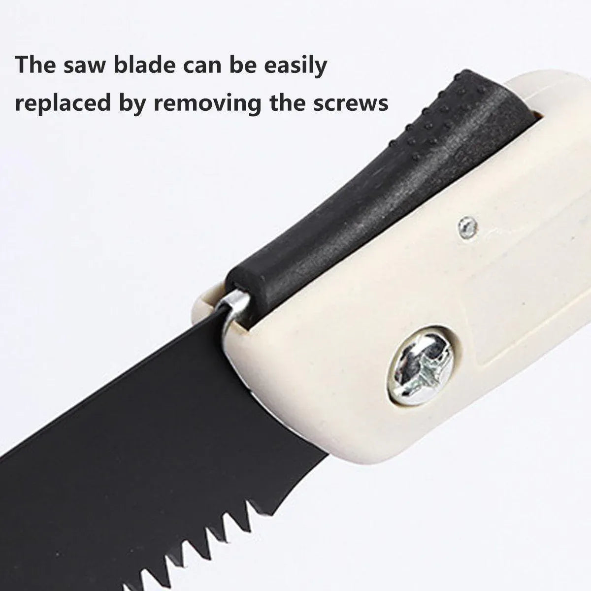 Folding Outdoor Hand Saw Portable Quick Cutting Pruning Garden Tree Logging Tool - 350mm V528-OUTDOOR-SAW-3PCS-350MM-990711