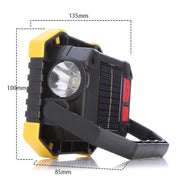 9000Lm Solar Cob Led Light Rechargeable Outdoor Camping Work Torch Flood Lamp Au V528-OUTDOORFLOODLAMP-370388