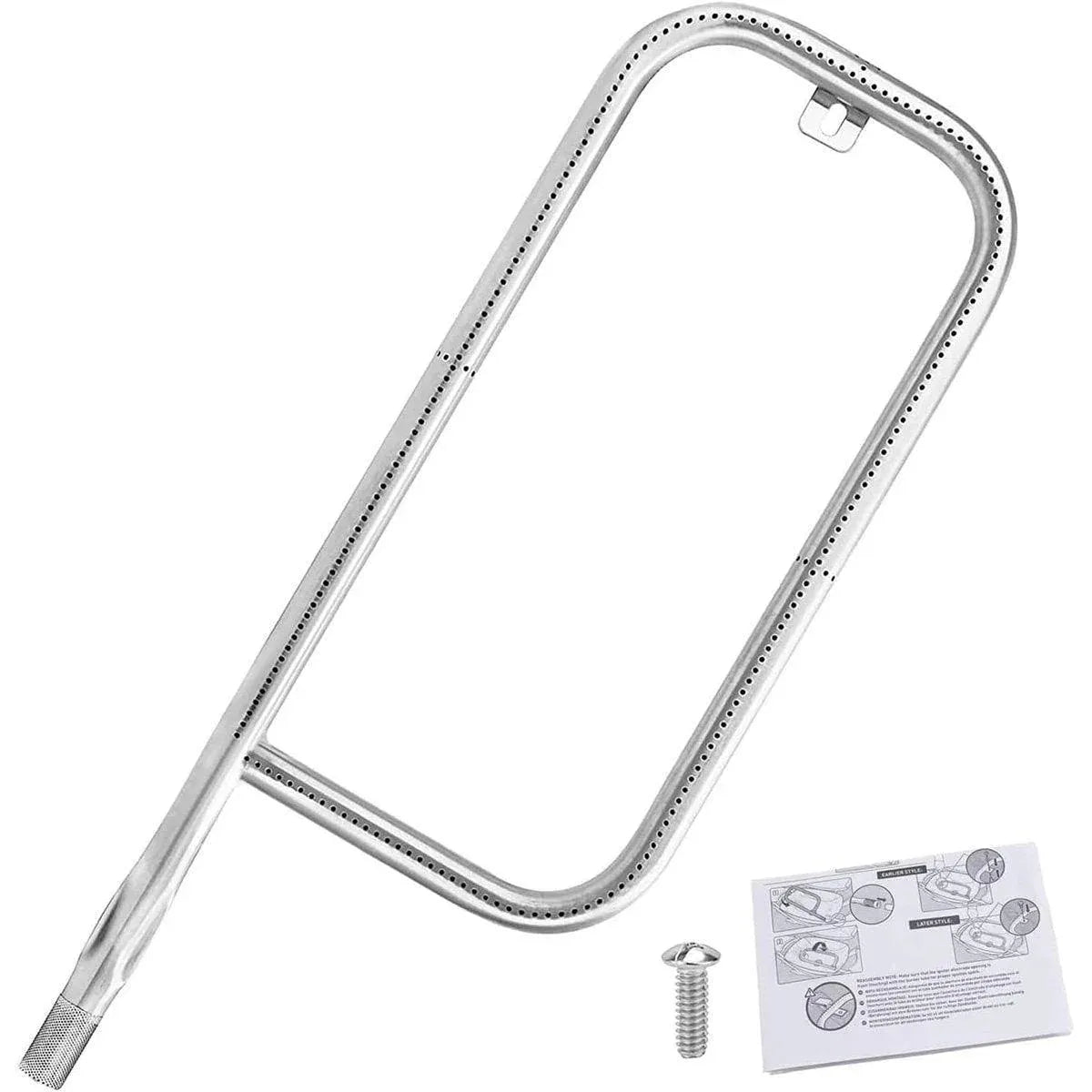 For Weber Q200 Q220 Q2000 Q2200 Stainless Steel Grill Burner Tube With Screw V528-OVEN-BURNER-418834