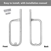 For Weber Q200 Q220 Q2000 Q2200 Stainless Steel Grill Burner Tube With Screw V528-OVEN-BURNER-418834