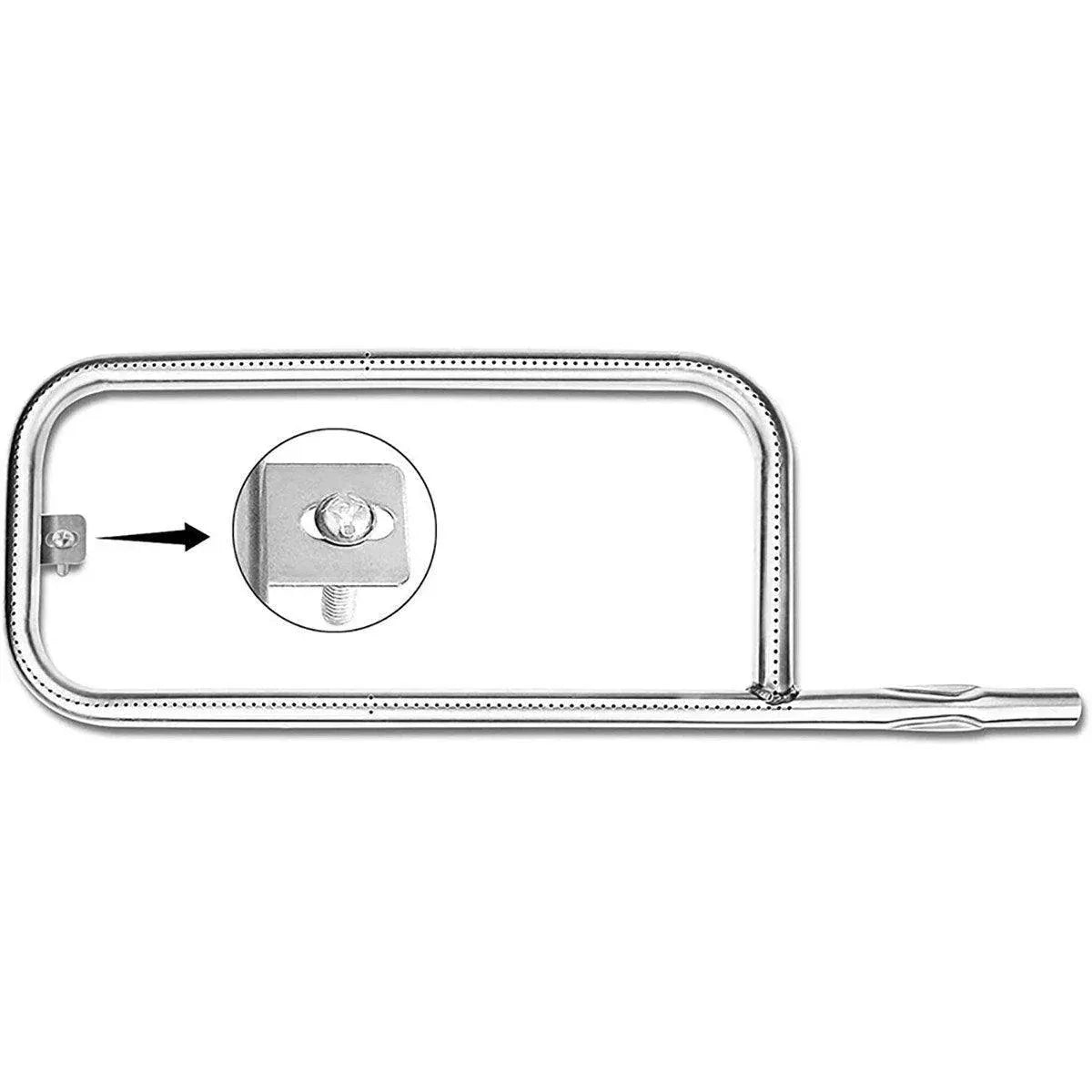 For Weber Q200 Q220 Q2000 Q2200 Stainless Steel Grill Burner Tube With Screw V528-OVEN-BURNER-418834