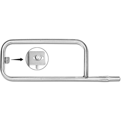 For Weber Q200 Q220 Q2000 Q2200 Stainless Steel Grill Burner Tube With Screw V528-OVEN-BURNER-418834