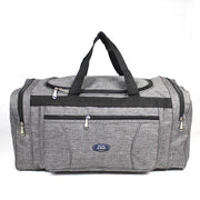 Large Capacity Waterproof Travel Luggage Bag Lightweight Foldable Handbag - Medium-Grey V528-OXFORD-BAG-GREY-L-259082