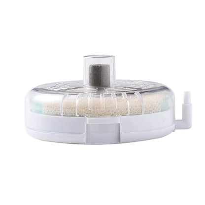 Aquarium Filter Special Mini Small Tank Filter Circle for Freshwater or Marine - 10cm Replacement Cotton*5 V528-OXYGEN-PUMP-10-5PCS-774875