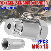 2X 45Mm O2 02 Oxygen Sensor Extender M18 X 1.5 Cel Fix Extension Spacer Adapter V528-OYGENSENSOR-2PCS-259602