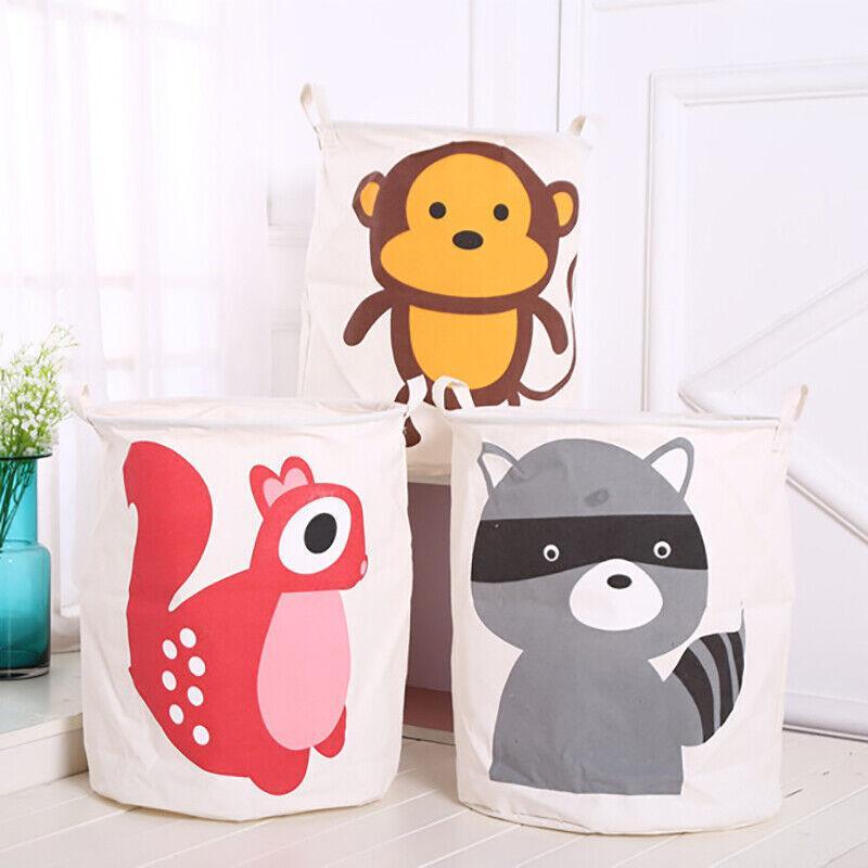 Collapsible Laundry Hamper Basket Storage Clothes Bag Washing Bin Toy Organiser - 07 V528-P07COLOUR-0718896