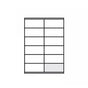 A4 Self Adhesive Sticker Paper Sheet Label Laser Inkjet Print Mailing Address - White Matte 2x6 *100 PCS V528-P12WHITEMATTE26-100PCS25652