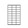 A4 Self Adhesive Sticker Paper Sheet Label Laser Inkjet Print Mailing Address - White Matte 3x9 *100 PCS V528-P14WHITEMATTE39-100PCS37154
