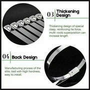 20X Stainless Steel Cable Ties S304 Marine Grade Zip Strap Locking Wrap 100-800Mm - 4.6x700mm