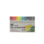 12-120 Watercolor Brush Pen Set Artist Sketch Marker - White-36 Colours V528-P1MODEL-36COLOURS55760