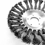 6/8inch Weed Brush Steel Wire Trimmer Wheel Garden Lawnmower Head Tool Grass Cutter - 6'' V528-P1SIZE-676084