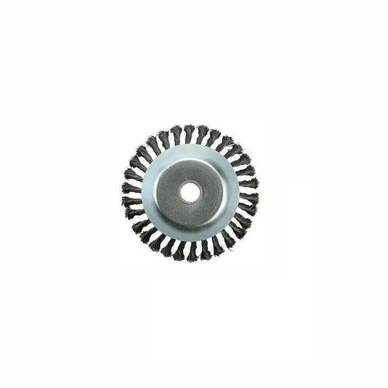 6/8inch Weed Brush Steel Wire Trimmer Wheel Garden Lawnmower Head Tool Grass Cutter - 6'' V528-P1SIZE-676084