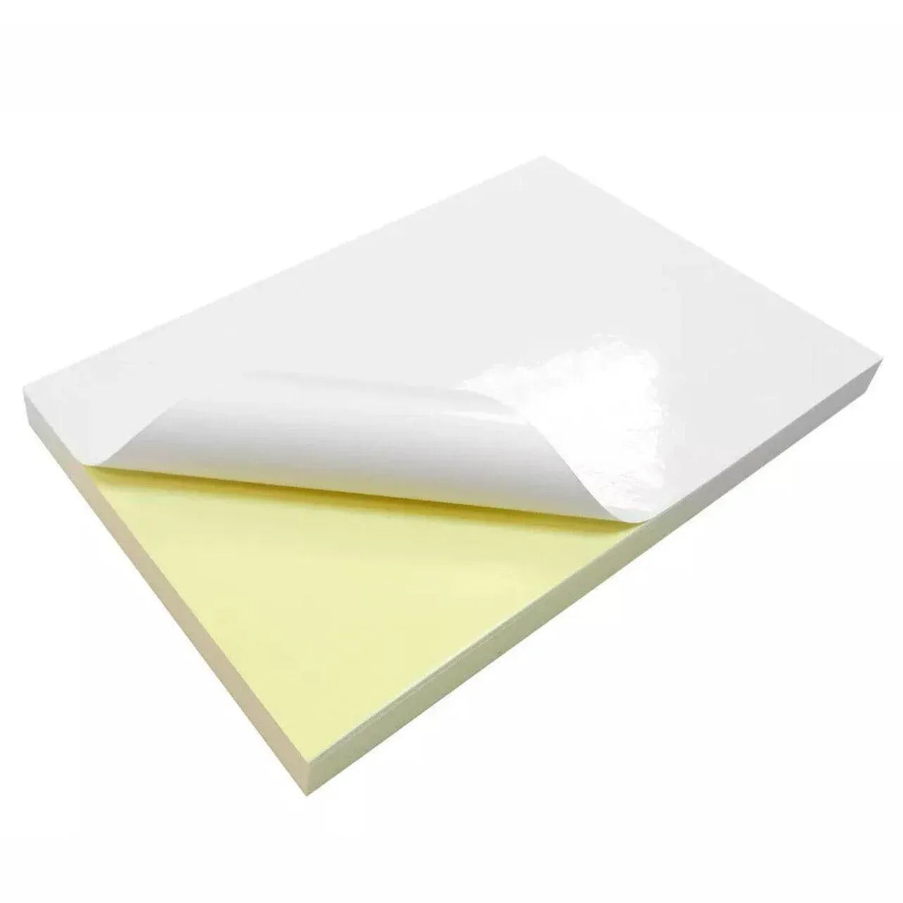 A4 Self Adhesive Sticker Paper Sheet Label Laser Inkjet Print Mailing Address - White Matte*100 PCS V528-P1WHITEMATTE-100PCS94688