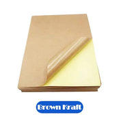 A4 Self Adhesive Sticker Paper Sheet Label Laser Inkjet Print Mailing Address - White Matte*100 PCS V528-P1WHITEMATTE-100PCS94688