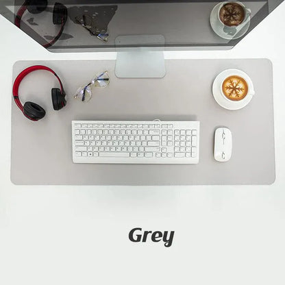 Large Leather Gaming Mouse Pad Waterproof Desk Keyboard Mat 120 x 60cm - Light Blue V528-P24-BLUE120X60CM28819
