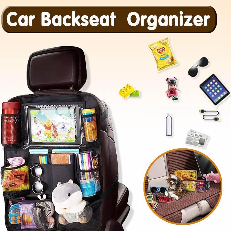 2Pcs Car Back Seat Organiser Travel Storage Bag Organizer Ipad Holder Pocket Au V528-P288370