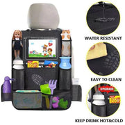 2Pcs Car Back Seat Organiser Travel Storage Bag Organizer Ipad Holder Pocket Au V528-P288370
