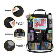 2Pcs Car Back Seat Organiser Travel Storage Bag Organizer Ipad Holder Pocket Au V528-P288370